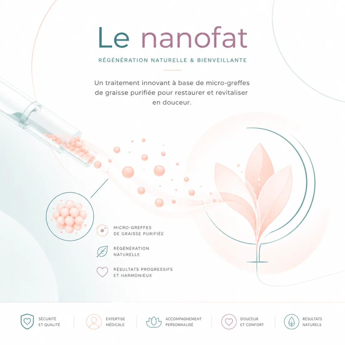 Illustration : Le nanofat